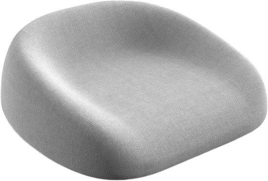 Stoelverhoger voor Kinderen - Kinderzitje - Zitverhoger - 8Cm - Demonteerbaar - Verstelbare veiligheidsriem - Antislip Stoelverhoging - Kinderstoelkussen - Voor kleine kinderen, eetkamerstoel, verhoging pad, eetkamer - Grijs