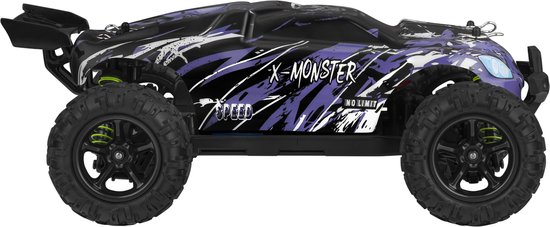 Overmax X-Monster 3.0 & 3.5 – Carrosserie pour voiture RC, capot de rechange pour monster truck, look renouvelé, durable et léger, installation facile, personnalisez votre RC, idéale pour courses et cascades tout-terrain