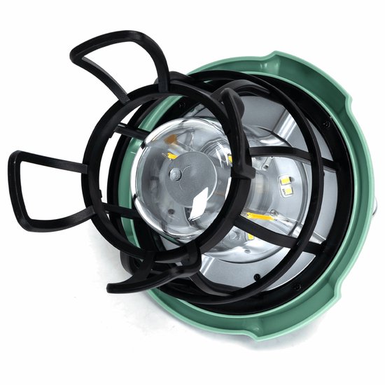 Oplaadbare campinglamp & noodlamp - LED tentlamp met USB-C - dimbaar - warmwit/daglichtwit - 320 lumen - mintgroen — afbeelding 4