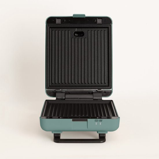 CREATE - Tosti-ijzer, grill en wafelijzer met verwisselbare platen - Sage - Viervoudig - STONE STUDIO van CREATE — afbeelding 3