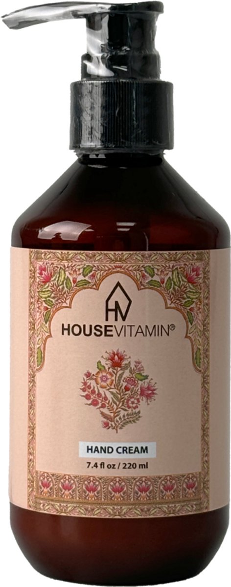 Housevitamin – Vegan Handcrème 150 ml – Amber – Luxe Handverzorging – Dierproefvrij – Happy Hands!