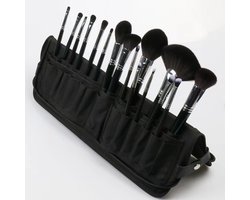 Make-upborsteltas make-up artist case make-up tas cosmetica borstel etui make-up borstel opslag handtas voor meisjes vrouwen (penseel niet inbegrepen)