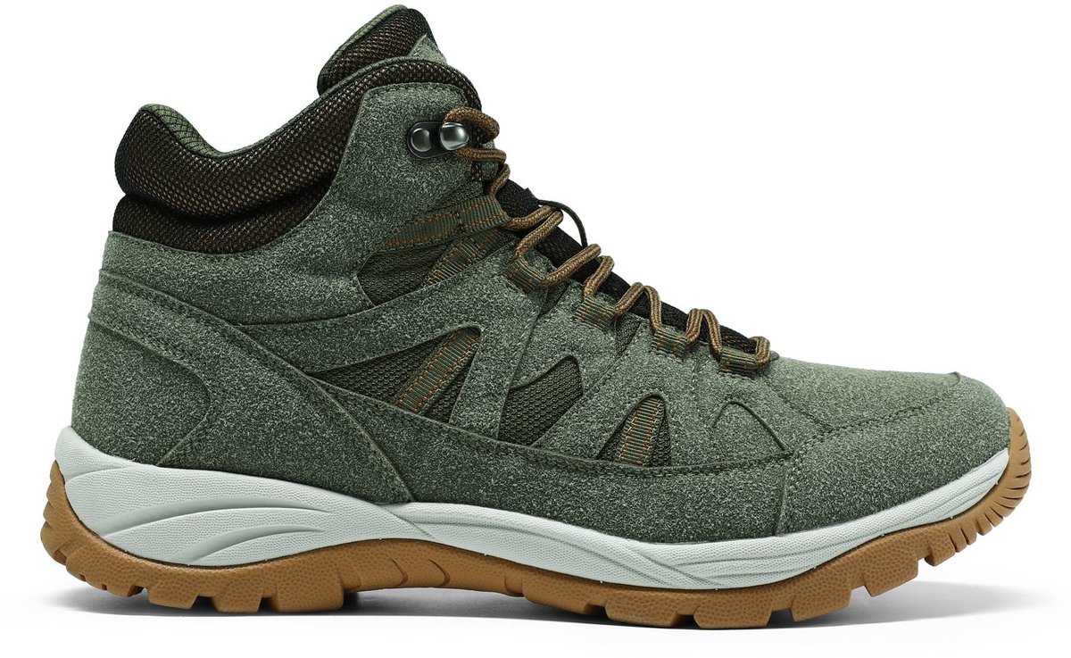 YOUTHUP Heren Wandelschoenen Mid-high top sneakers 43 Groen