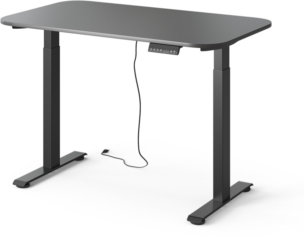 Vicco Elevate Bureau – 120 x 70 cm 2 motoren Zwart/Antraciet