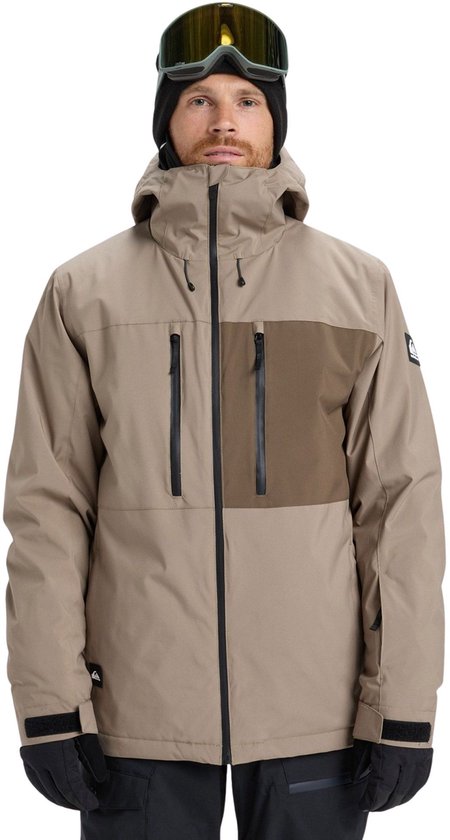 Quiksilver Sycamore Solid 20K Skijas Heren - Maat L