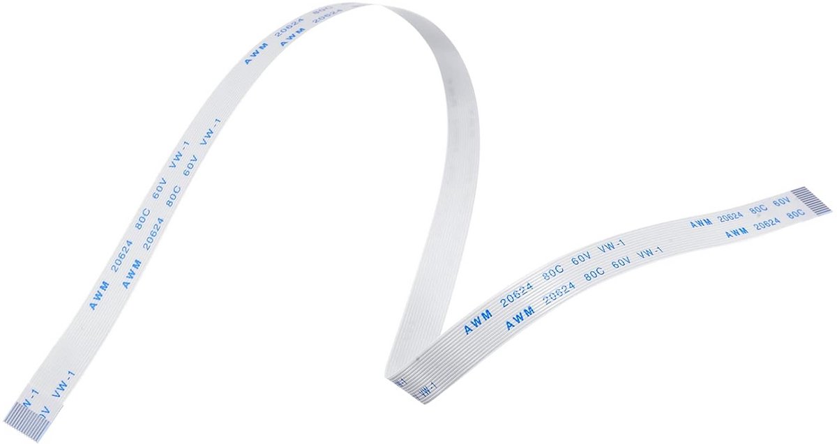 5-pack 0,5mm FFC FPC-kabel 14-polig 300mm voor LCD 3D-printer camera DVD