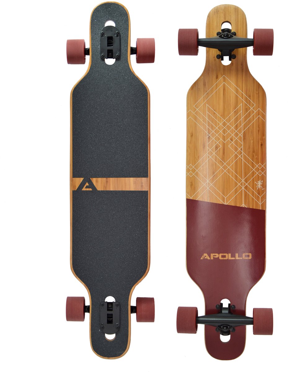 Apollo Twin Tip DT Longboard Bamboe Bali Wood
