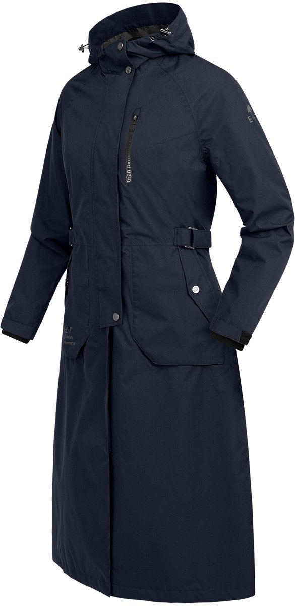 ELT LANGE REGENJAS FEHMARN Donkerblauw