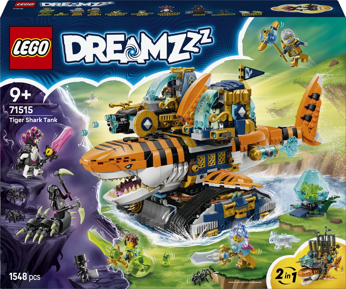 LEGO - Dreamzzz 71515 - Tijgerhaaitank