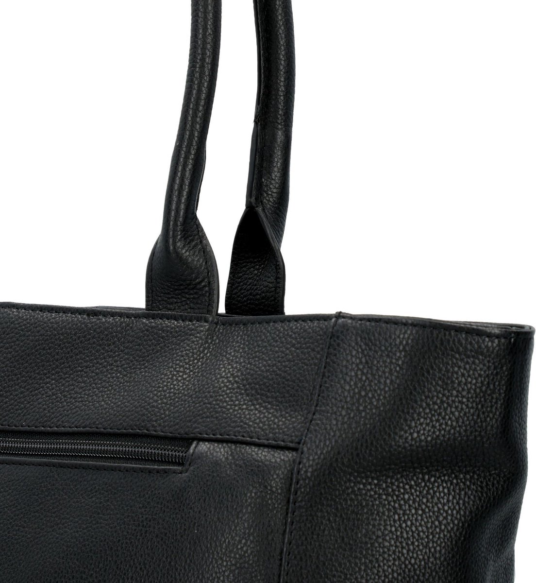 Greenburry Vegas Shopper Tas Leer 46 cm - 20 L - black