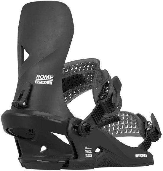 Rome Trace Hw Snowboardbindingen Zwart L-XL