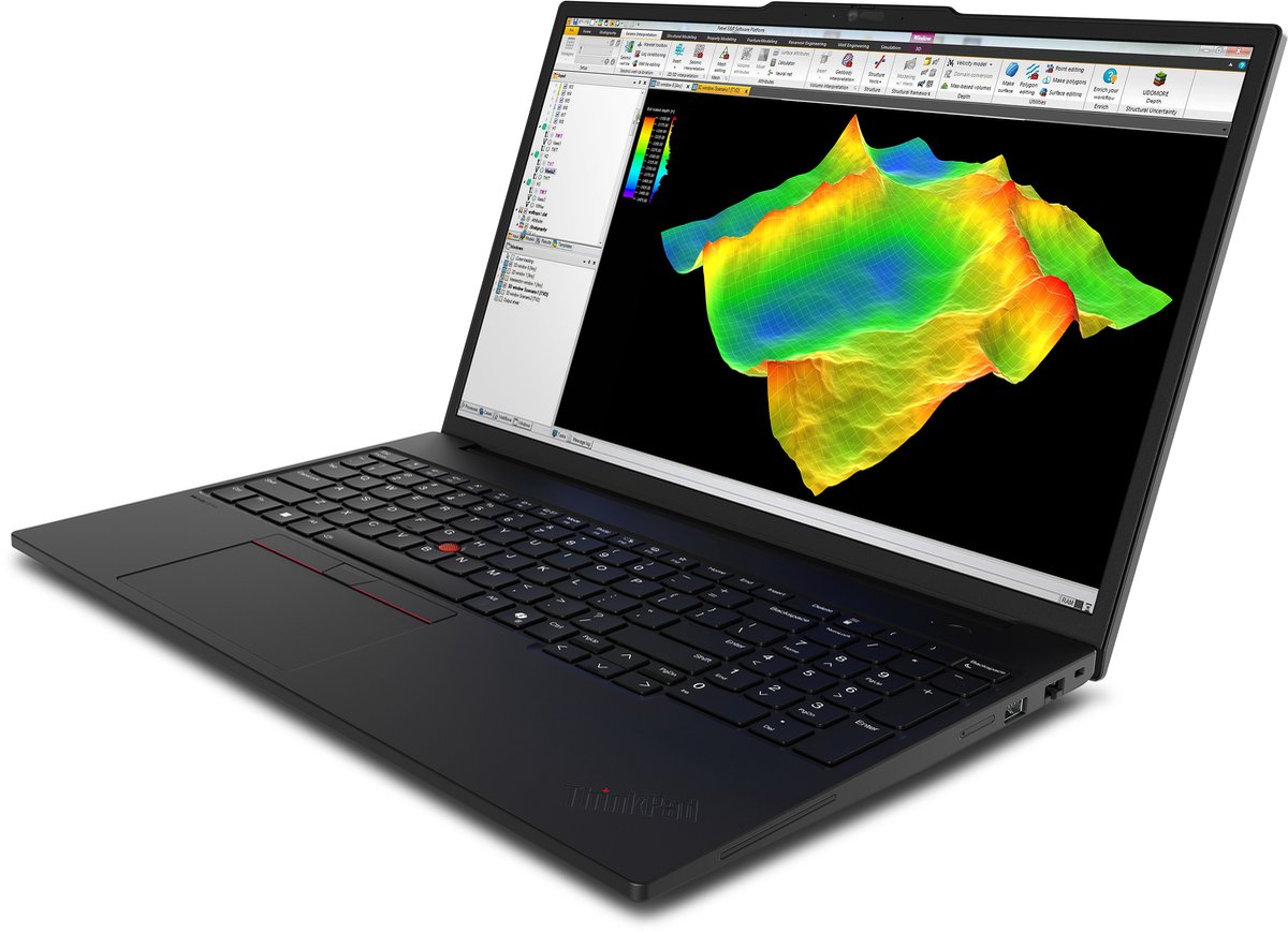 "Lenovo ThinkPad P16s Gen 4 (Intel) Intel Core Ultra 7 255H Mobiel werkstation 40,6 cm (16"") WUXGA 32 GB DDR5-SDRAM 512 GB SSD NVIDIA RTX PRO 500 Blackwell Wi-Fi 7 (802.11be) Windows 11 Pro Engels Zwart" thumbnail 5