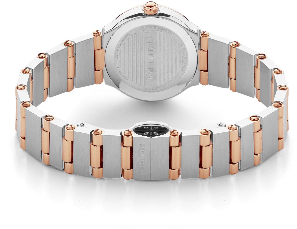 Horloge Rendinara WhiteRose-gold