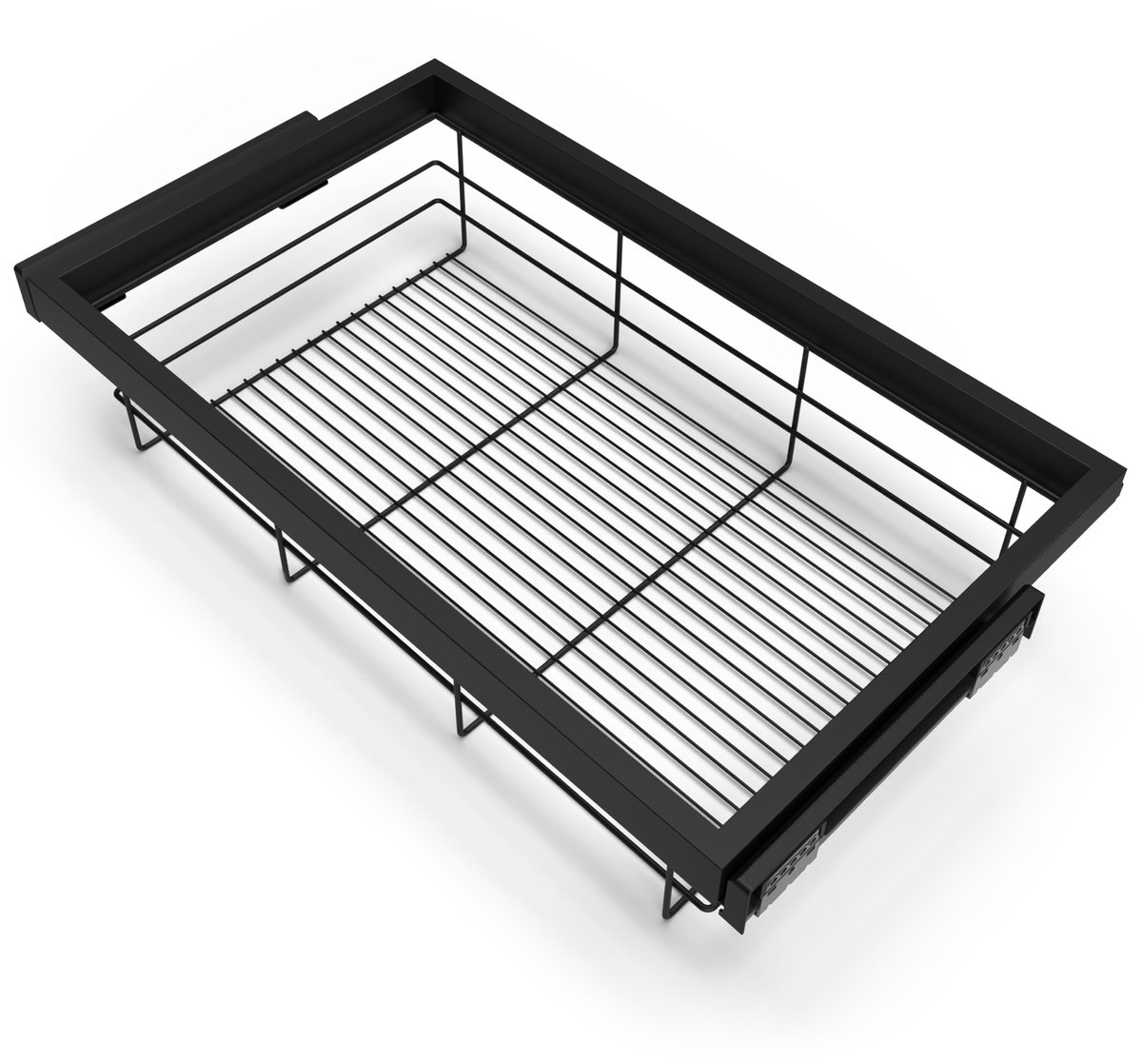 Emaca HACK 800mm multifunctionele ladekast - Zwart