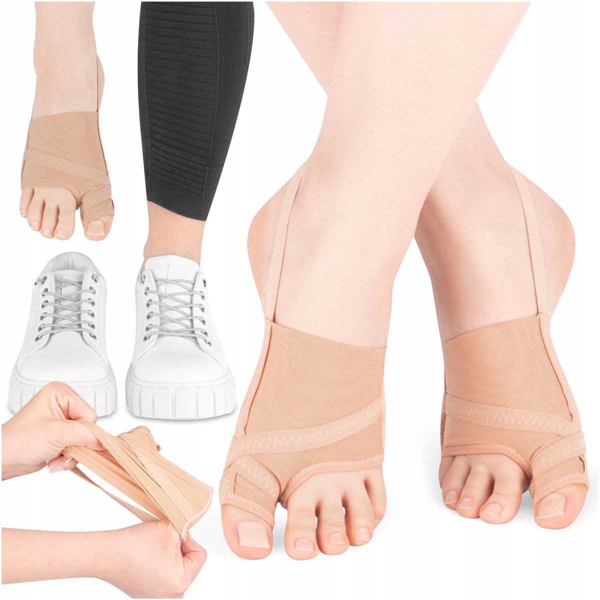 Hallux Valgus Corrector - Stabiliserende Teen Spreider - Maat L