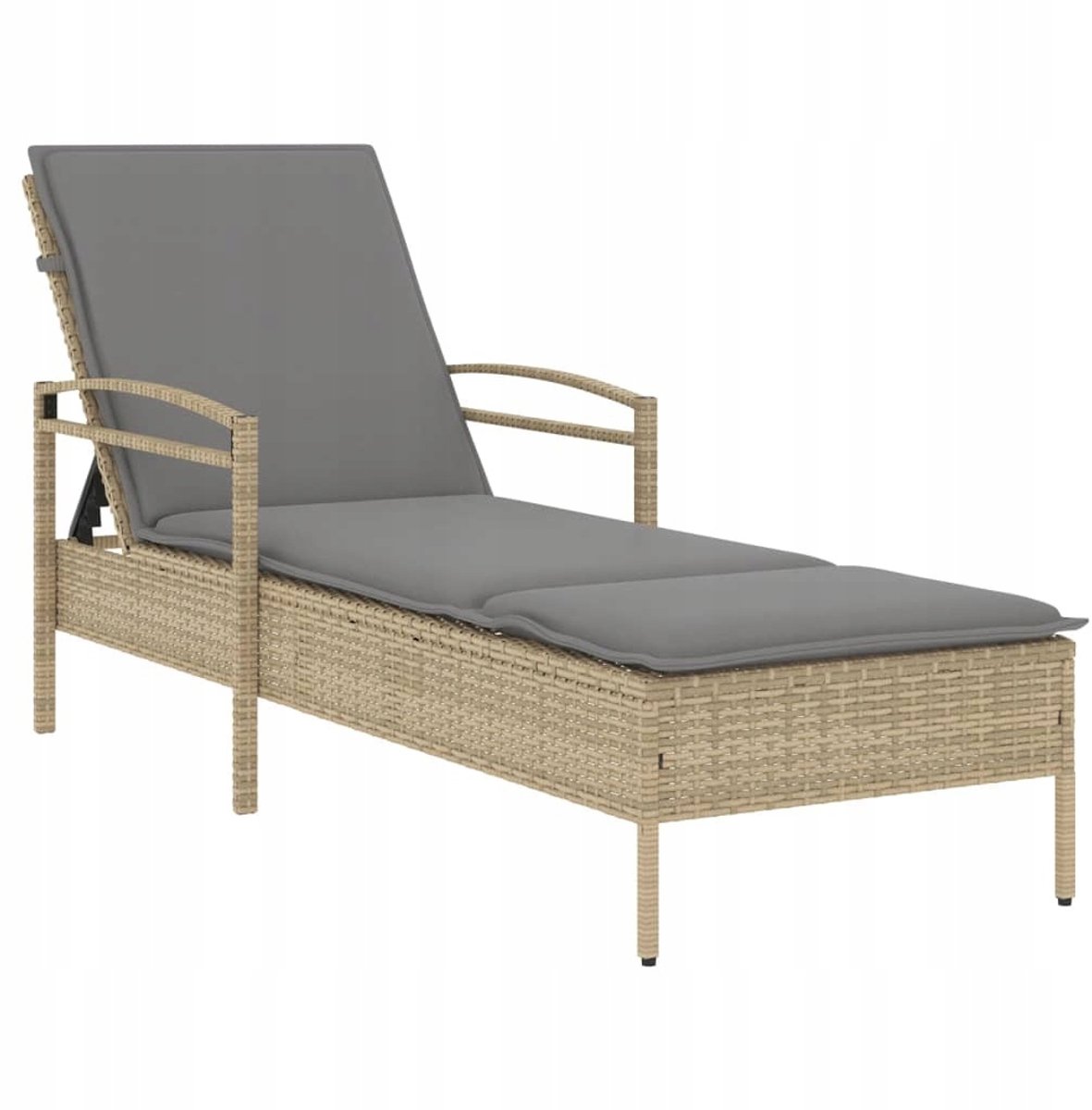 Luxe Loungestoel met Kussen - Comfortabel Buiten Zitten