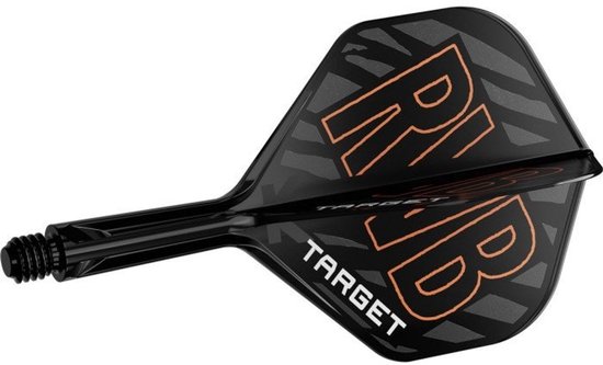 Target K-Flex Raymond van Barneveld No.2 - Maat Medium - Flight Shaft in een van Target — afbeelding 5