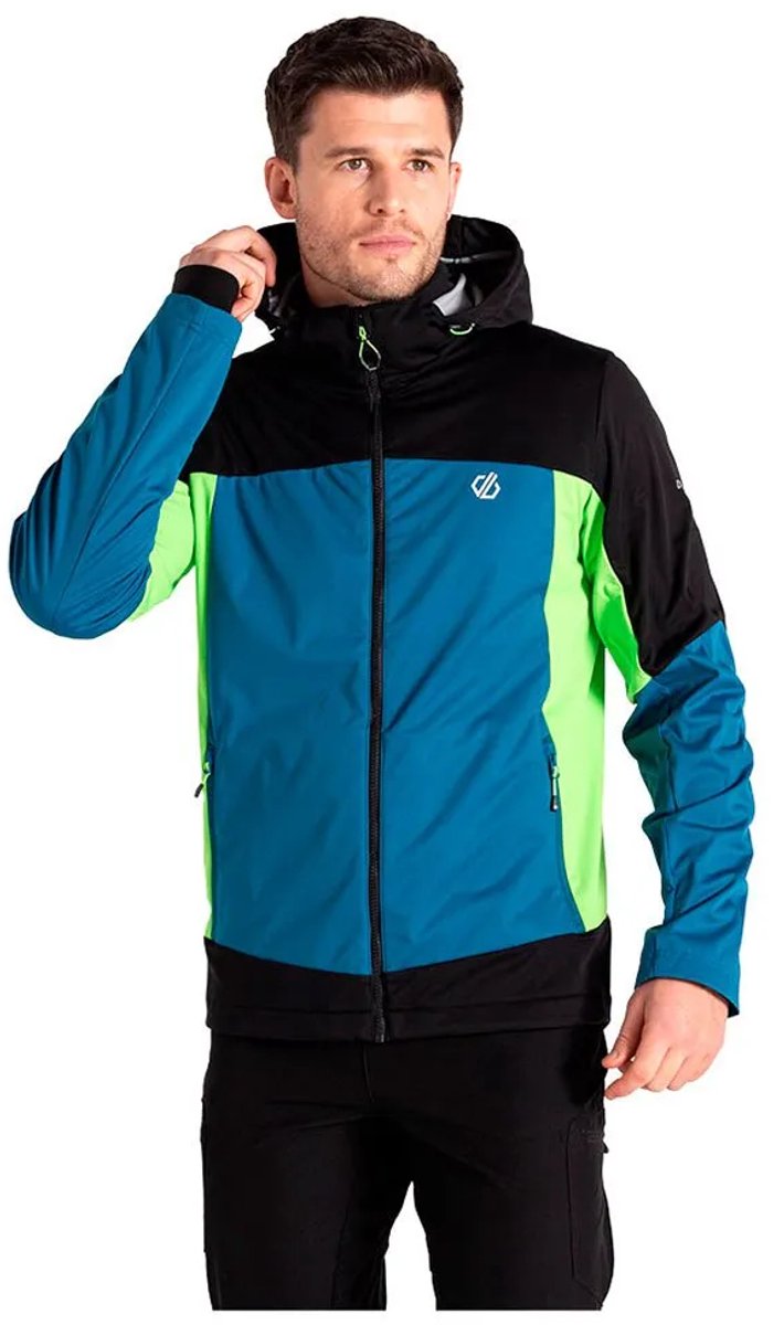 Dare2b Mountaineer Softshelljack Man Zwart
