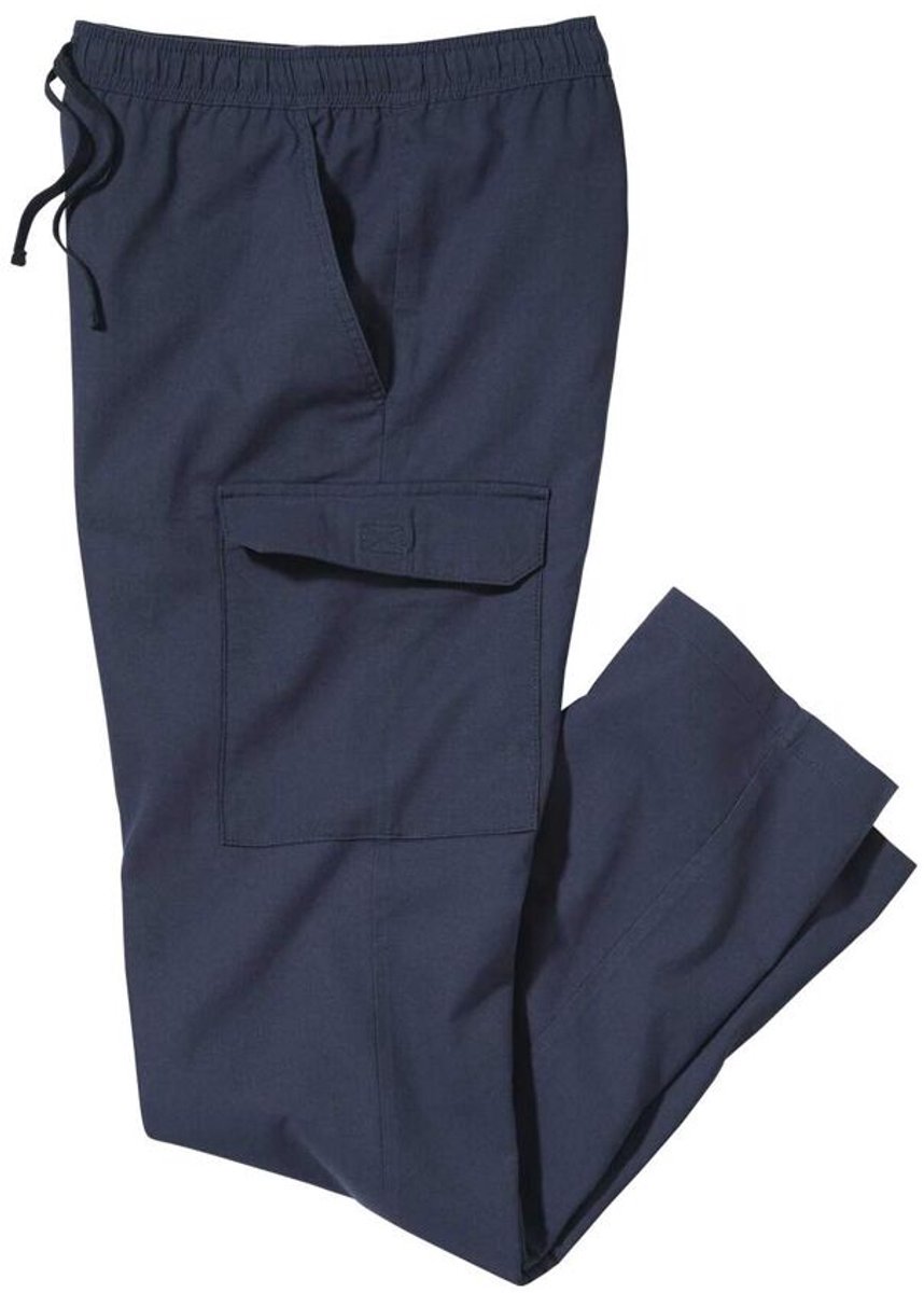 ATLAS FOR MEN - Casual zomerbroek met cargozak - Heren - Verkrijgbaar in grote maten - 4XL