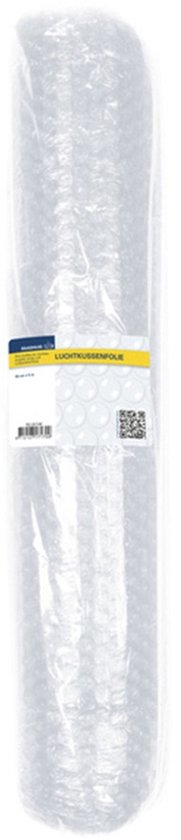 Noppenfolie/bubbeltjesfolie op rol - 500 x 50 cm - Bubbelfolie/bubbeltjesplastic - inpakken