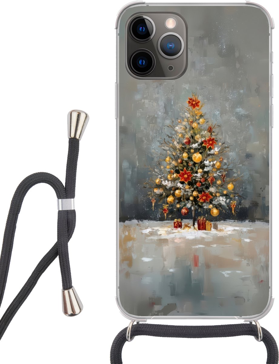 Kerstboom - Cadeaus - Rood - Goud