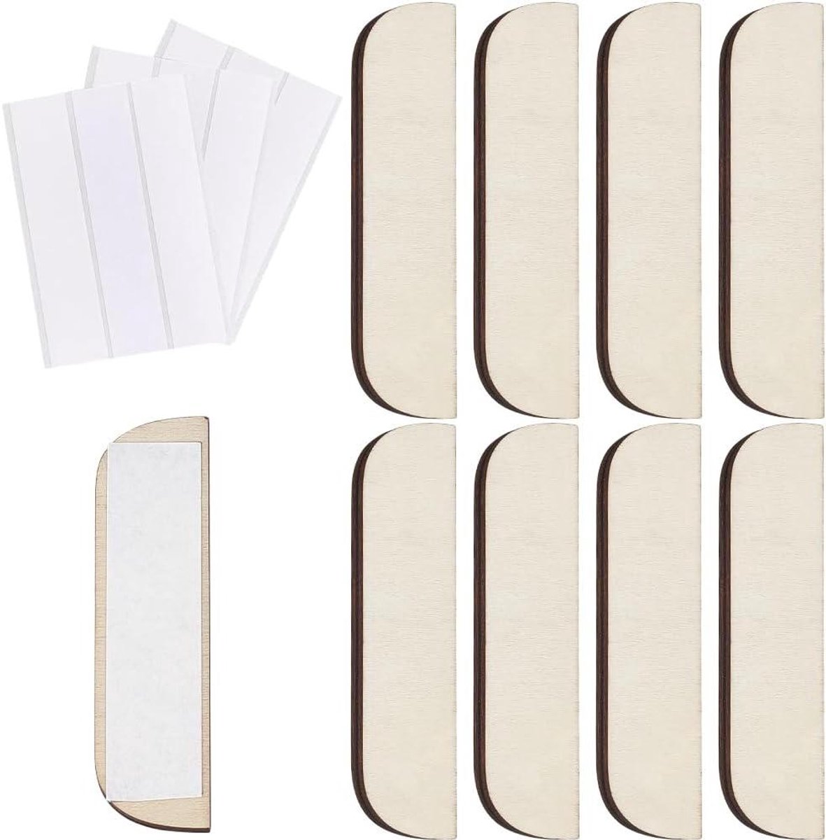 CSGoods - Scharnierreparatieset voor houten deuren en keukenkasten 8 stuks