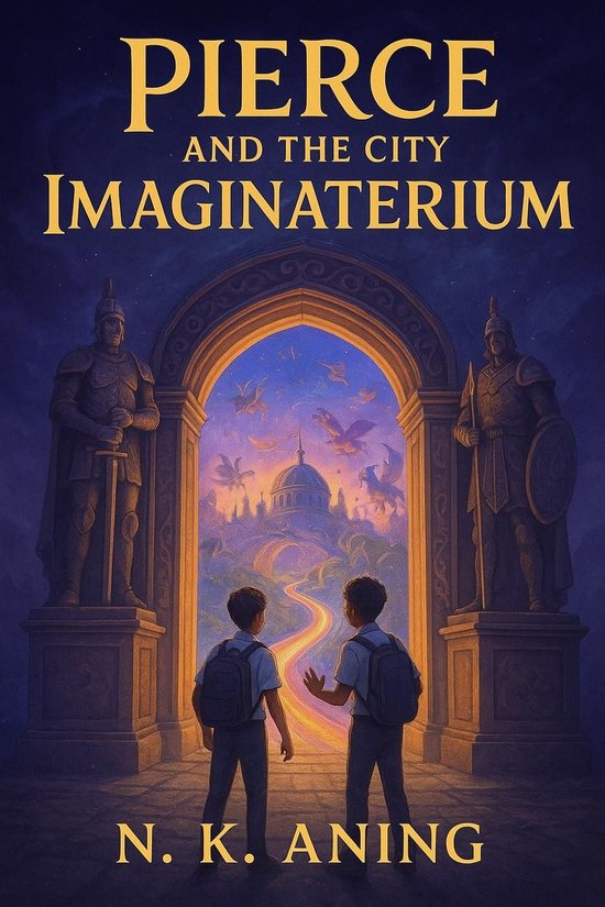 Imaginaterium 1 - Pierce and the City of Imaginaterium - cover