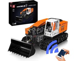 Mould King 17054 - Technische Gopher Loader - Bouwpakket Puinlader met 1423 Stenen - Voor Kinderen en Volwassenen