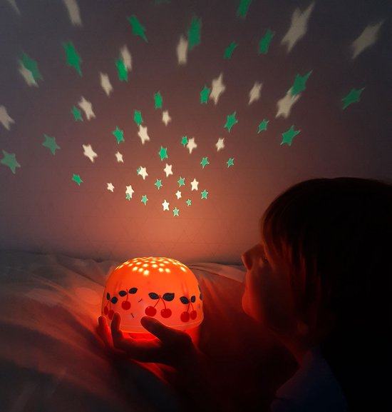 A Little Lovely Company - Projector lamp - sterrenprojector: Kersen van Merkloos — afbeelding 2