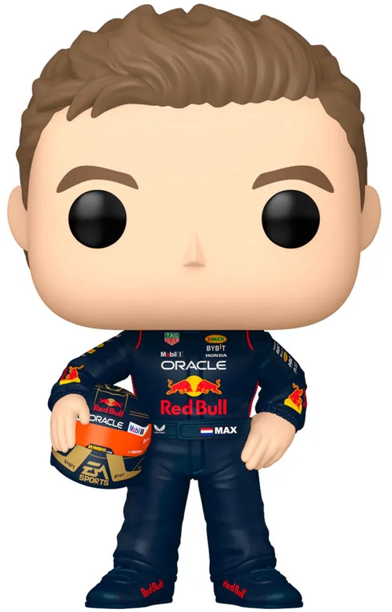 Pop Racing: Max Verstappen with Helmet Funko Pop #08 — afbeelding 2