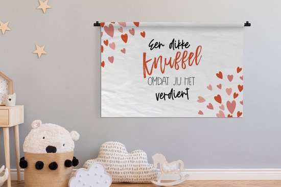 Tapisserie - Tapisserie - Guéris bientôt - Proverbes - Câlin - 150x100 cm - Tapisserie