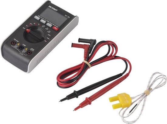 VC20 VOLTCRAFT Digitális multiméter LCD U,I,R,D,C,f, folytonosság, 152383 VC20 VOLTCRAFT Digitális multiméter LCD U,I,R,D,C,f, folytonosság, 152383