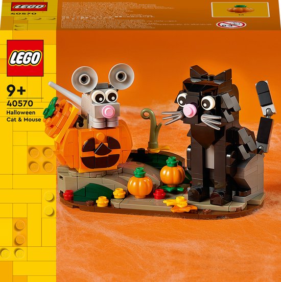 Foto: Lego halloween kat en muis 40570