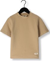 Baje Studio Perth Polo's & T-shirts Jongens - Polo shirt - Taupe - Maat 110/116
