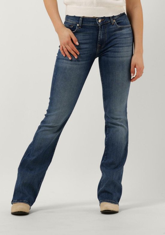 7 For All Mankind Bootcut Soho Light Jeans Dames - Broek - Blauw - Maat 27