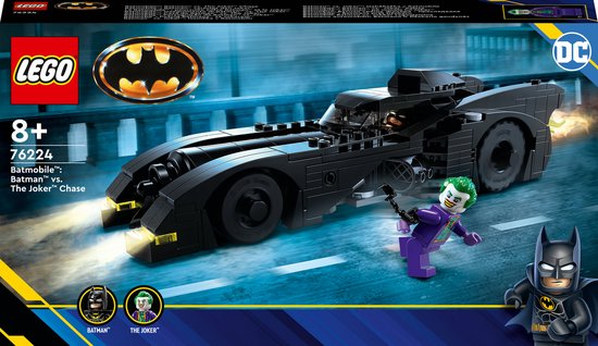 Foto: Lego batman batmobile batman vs the joker achtervolging 76224