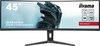 iiyama G-Master GCB4580DQSN-B1 Red Eagle - 45 Inch - VA - DQHD - 165Hz - 0.8ms - Curved - USB-C dock - In hoogte verstelbaar