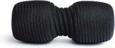 BLACKROLL® TWIN Foamroller - Zwart - double rouleau en mousse avec nervures