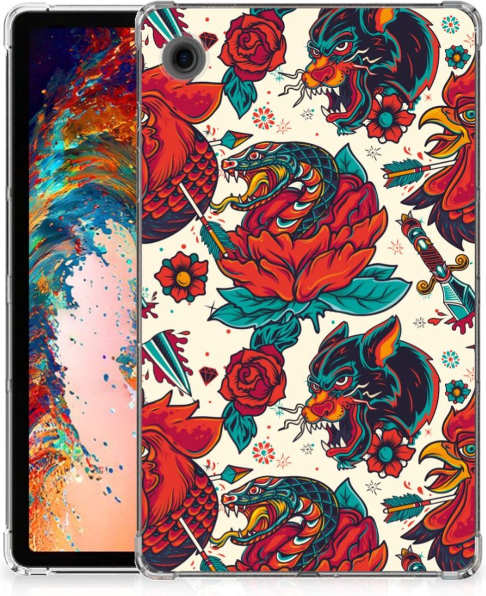 Tablet Backcover met foto voor Samsung Galaxy Tab A9 Old Skool
