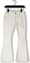 Moodstreet Stretch Flared Jeans Jeans Filles - Pantalons - Wit - Taille 122