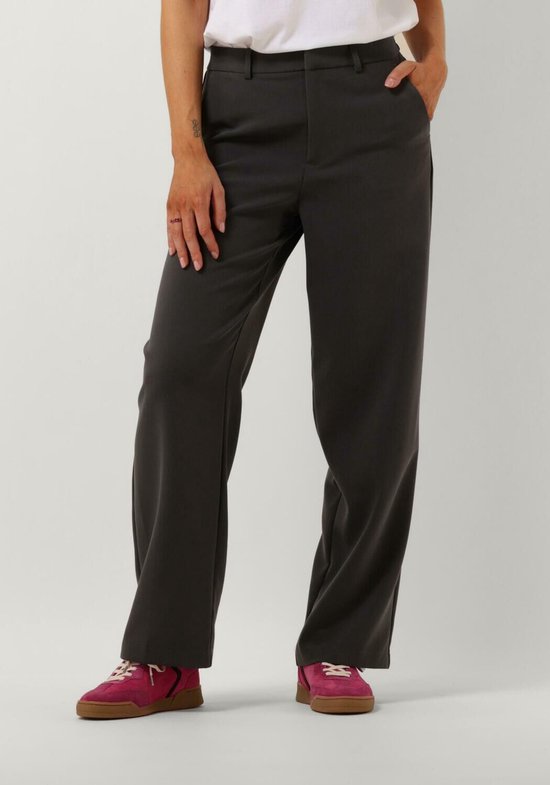 Object Objsigrid Hw Casual Pant Noos Pantalons & Jumpsuits Women - Jeans - Pantsuit - Grijs - Taille 36
