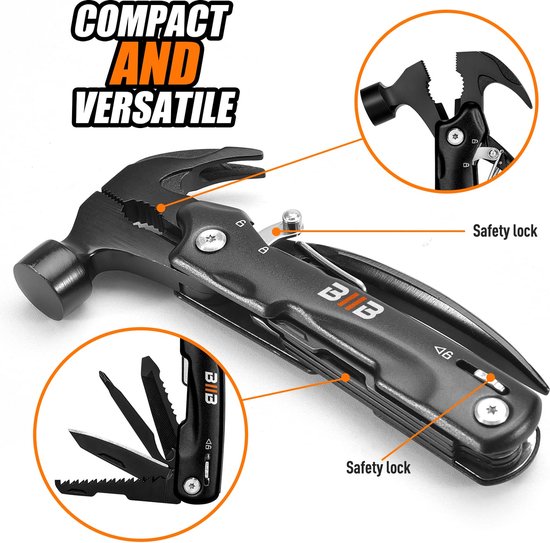 Multifunctionele 9-in-1 Pen voor Heren - Originele Cadeau Ideeën voor