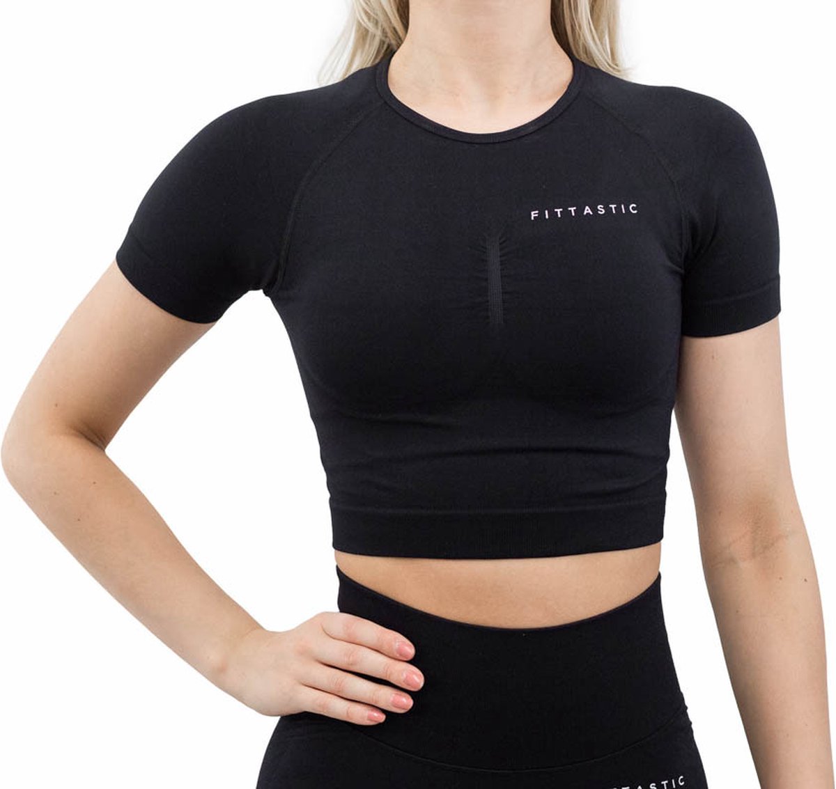Fittastic Sportswear Shirt Pepper Black (Beschikbaar in verschillende maten)