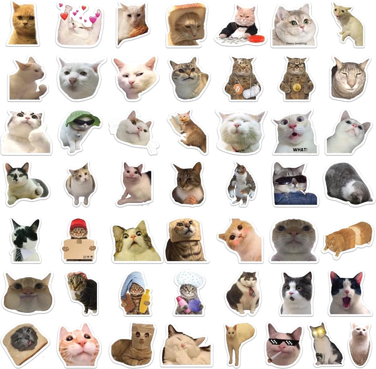 Lot De 50 Autocollants En Vinyle étanche Pour Enfants, Adolescents Et Adultes, Pour Bouteille D'eau, Ordinateur Portable, Bagages, Vélo