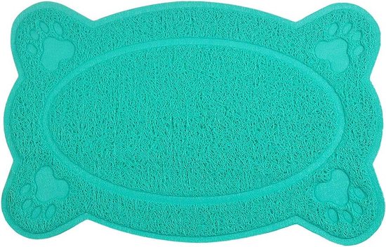 Ycozy Kattenbakmat van siliconen, 68 x 50 cm, waterdicht en