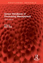 Routledge Revivals- Gower Handbook of Purchasing Management