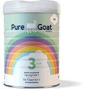 Pure Goat Company - Lait de suite 3 - Formule biologique à base de lait de chèvre entier - 800 grammes