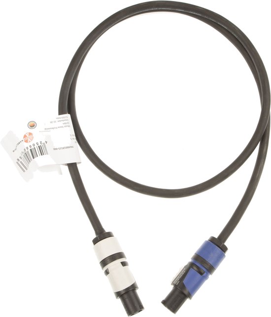 Foto: Music store powertwist patch cable 0 5m 3x 1 5mm overige kabels