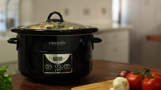 CrockPot Slow Cooker 4,7L programmeerbaar - Crock-Pot