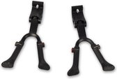 Dubbele Fietsstandaard Set van 2 - Verstelbaar en Stevig voor 24-28 inch Fietsen